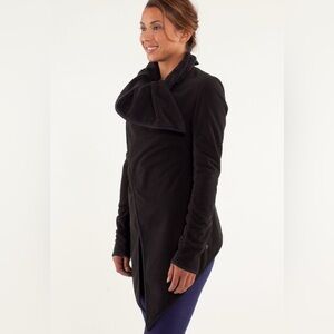 Lululemon Presence of Mind Wrap Jacket in Black